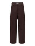 ONLY Broek 'ONLClair' donkerbruin