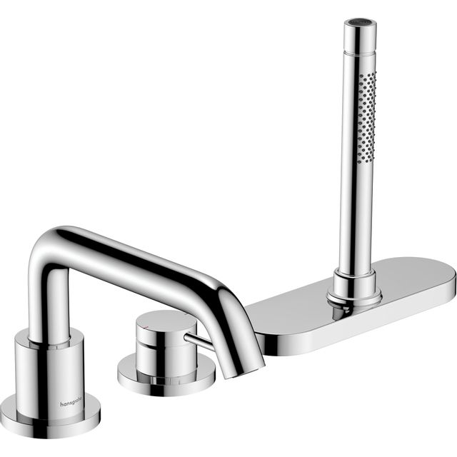 Hansgrohe Tecturis - 3-gats badrandkraan en sbox - chroom