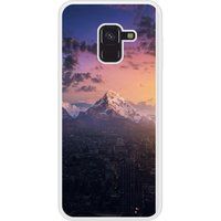 Samsung Beschermende siliconen case compatibel met Galaxy A8 2018 Urban Mountains