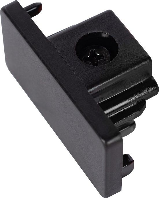 Lucide TRACK Eindkap - 1-fase Railsysteem / Railverlichting - Set van 2 - Zwart (Uitbreiding)