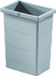 Hailo Seau intérieur - 8 litres - Gris argent
