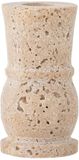 Bloomingville Kandelaar travertin nature Ilise 10cm