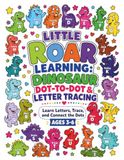 Little Roar Learning Dinosaur Dot-to-Dot & Letter Tracing Activity Book for Kids Ages 3-6