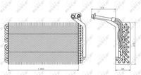 NRF 36136 Verdampereenheid voor airconditioning