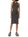 Amazon Essentials Dames Mouwloze Crossover Twist Neck Faux Wrap Jurk