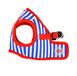 PUPAAR PATA-HB1735-RB-S Sport Harness B Blue S Borstriem voor honden