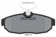 TEXTAR Set remblokken achter 2451401