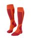 FALKE Heren Skisokken SK2 Intermediate Wool M Kh wol functioneel materiaal warm dik 1 paar, Orange Flash 8034, 39-41