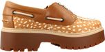TIMBERLAND STST BOAT SHOE MDBRN Dierlijke Druk
