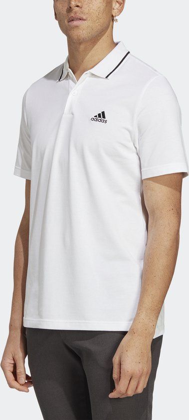 adidas Sportswear Essentials Piqué Small Logo Poloshirt - Heren - Wit - L