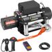 VEVOR Elektrische Lier, 5400 Kg, 12V DC Elektrische Lier met 24 M Stalen Kabel, Draadloze En Bekabelde Afstandsbediening, IP55 Off-Road Lier voor Het Slepen van SUV's, Jeeps, Aanhangers, Boten En SUV's