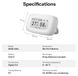 StarTech Sonoff Temperatuur- en luchtvochtigheidssensor - SNZB-02UL - 2,9-inch E-Ink display - Zigbee 3.0