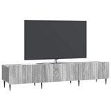 vidaXL TV-kast met lade Grijs sonoma 147 x 34,5 x 32 cm Bewerkt hout