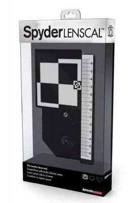 Datacolor SpyderLensCal - Lens Calibration Tool - Black & White