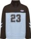 hummel Hmltimmi Half Zip Sweat Kinderen Blauw/Mokka