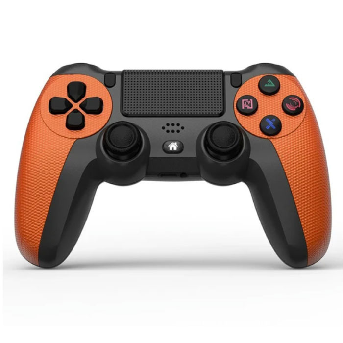 NEYOU NEYOU Gaming Controller voor PlayStation 4 - PS4 Bluetooth 4.0 Gamepad met Dubbele Vibratie Oranje