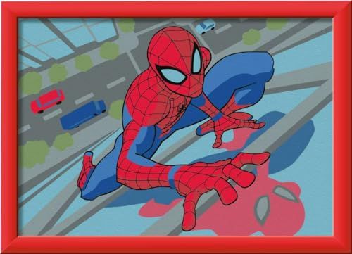 Ravensburger CreArt - Malen nach Zahlen 12023109 - Der legendäre Spider-Man - Kinder ab 7 Jahren