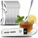 Sans marque 12x cuillères à expresso en acier inoxydable