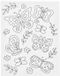 Creativ Company CC Toile à colorier, Papillons, D. 1,6 cm, taille 24x30 cm, 360 g, 1 pc
