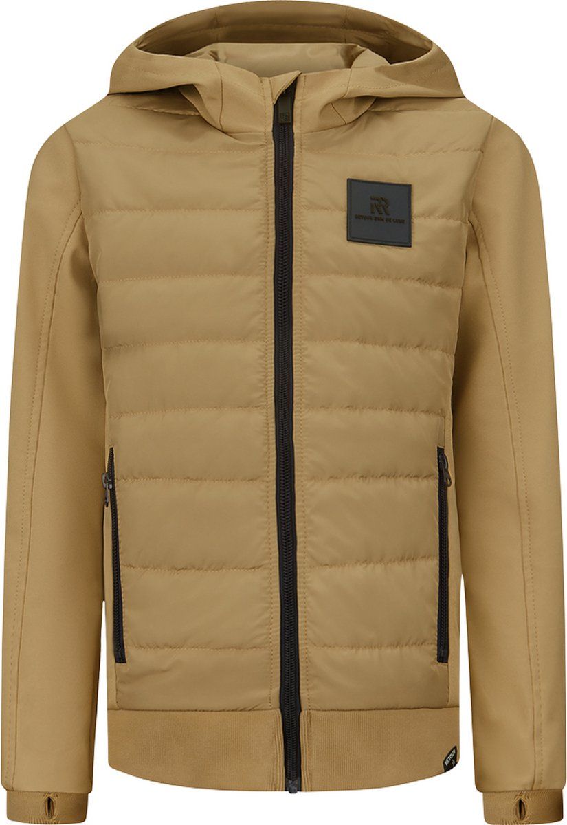 Retour Jeans Luc bomberjack met capuchon en ritszakken - light sand - Heren
