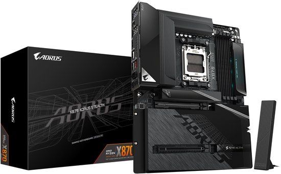 GIGABYTE X870 AORUS STEALTH AMD X870 Socket AM5 ATX
