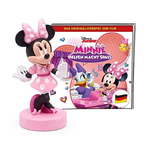 tonies Luisterfiguren voor Toniebox, Disney Minnie Mouse - Helpen doet plezier, hoorspel voor kinderen vanaf 4 jaar, speeltijd ca. 59 minuten