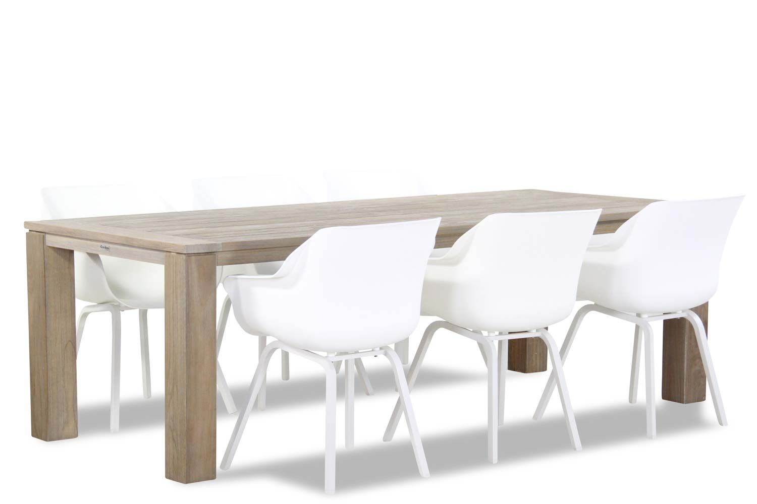 Hartman Sophie/Brighton 240 cm dining tuinset 7-delig - 7435147387319