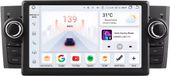 Happiq Autoradio avec Bluetooth et CarPlay pour FIAT Grande Punto/Linea (2007-2012) – Compatible avec Apple et Android – Installation stéréo avec système de navigation – 6 Go de RAM, 64 Go de stockage interne