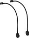 Bolt Electronics Leeslamp - Bedlampje - Flexibel - LED - 1001-A - Dimbaar - met 2 x USB - Zwart - 2 stuks
