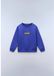 NAPAPIJRI Sweatshirt 'K B-CHAMOIS' royal blue/koningsblauw / zwart / wit