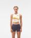 Hoka One One Race Day Crop Bra WS - Sportbeha - Alabaster/Flare - M
