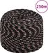 vidaXL Boot touw 8 mm 250 m polypropyleen zwart
