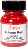 Angelus Leather Acrylic Paint - Autumn Red - 29.5ml