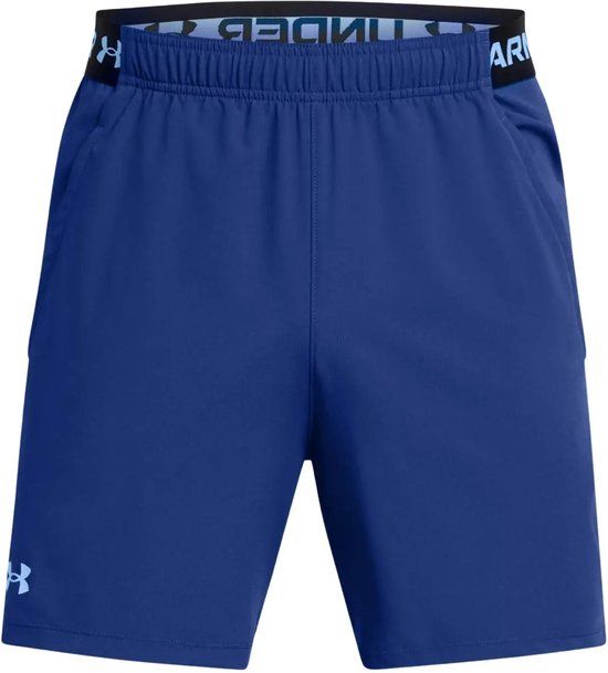 Under Armour Vanish Woven 6" Sportshort - Heren - Donkerblauw - Maat S