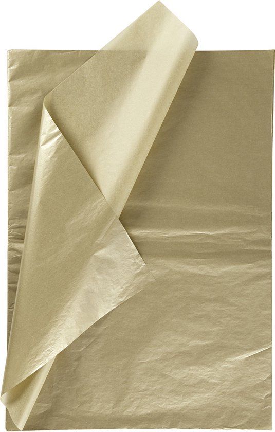 Creativ Tissue Paper - Goud - 50x70 cm - 6 vellen