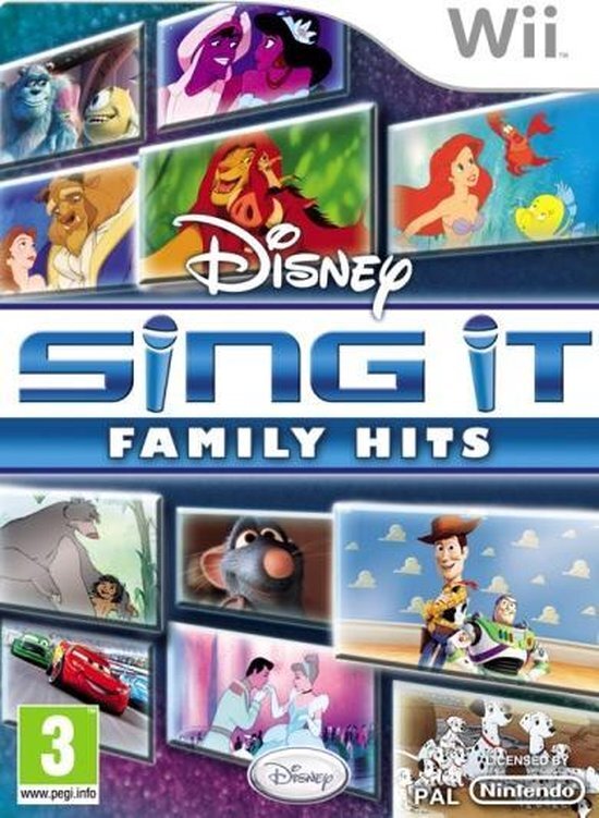 Disney Interactive Disney Sing It Family Hits Solus Game Wii