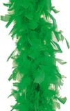 Faram Party Sierveren Boa - Carnaval verkleed accessoire - groen - 180 cm