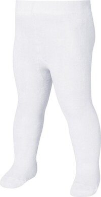 Playshoes Thermo Maillot Uni Wit - Kinderen - Wit - Effen - Katoen