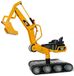 Rolly Toys Cat Rolly Metal Graafmachine met Tank Tracks Speelgoed, Geel