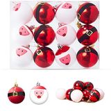 Uten Kerstballen Kerstboom Decoratie Ornamenten 12Pcs 6Cm Onbreekbare Ballen Voor Xmas Opknoping Decoraties Festival Vakantie Decor