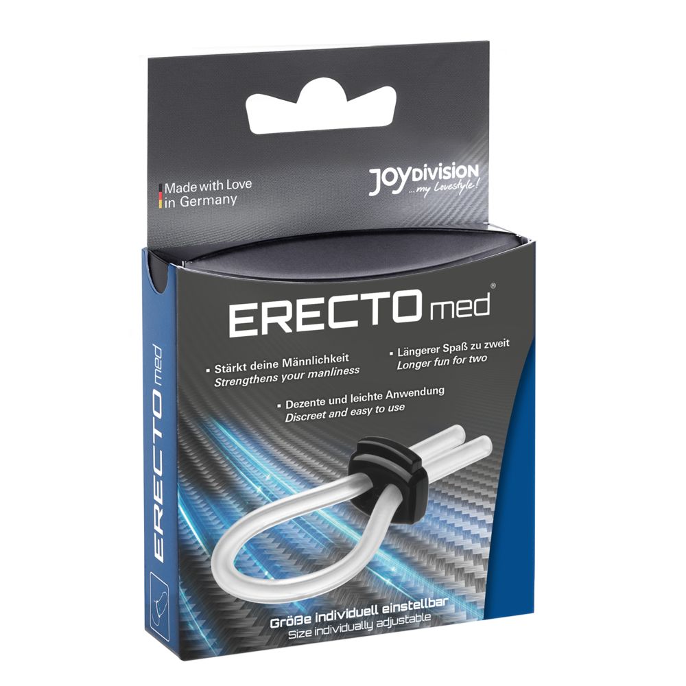 JOYDIVISION JOY108 penis- & testikelring - Transparant - Silicone