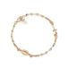 AMEN BROR3F Uniseks Analoog Kwartshorloge met Armband