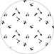 Bonateks Tapis de souris rond imprimé numériquement