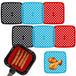 Set de 6 doublures réutilisables en silicone pour friteuse à air 21,5 cm