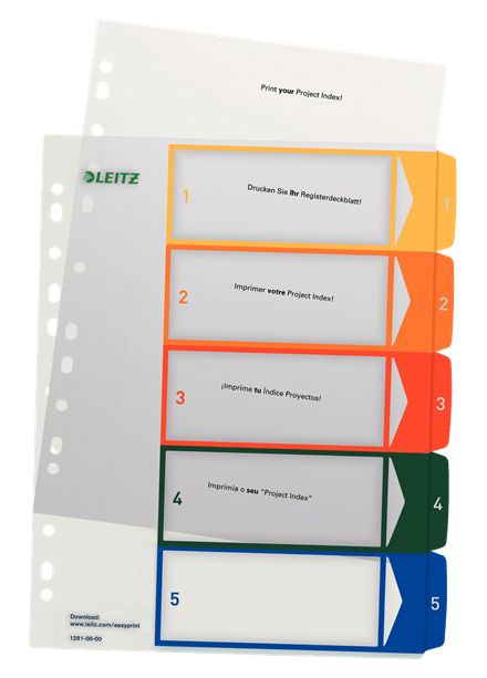 Leitz 12910000 - Indextabs - multi