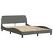VidaXL Bedframe "Dover" Stof Donkergrijs 160x200 cm