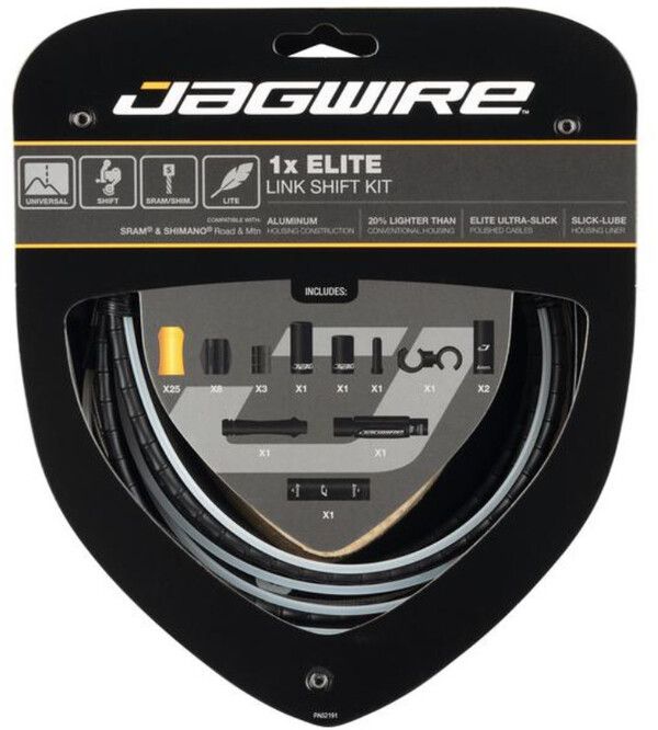 Jagwire 1X Elite Link Schakelkabel Set - black