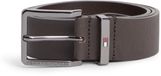 Tommy Hilfiger Riem Oliver Saffiano Leer Unisex Donkerbruin Herfst/Winter