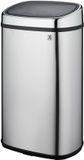 Poubelle BATIMEX SAS Keukenafvalbak met drukmechanisme 60L CITY Argent