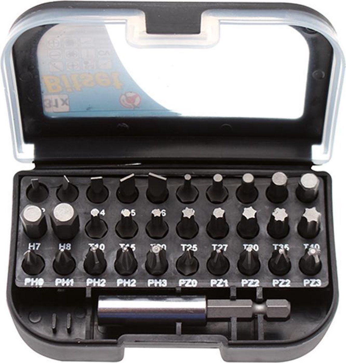 BGS Do it yourself Bitset - Torx - Inbus - Phillips 31 delig 1/4" BGS 20820